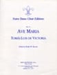 Ave Maria SATB/SATB choral sheet music cover